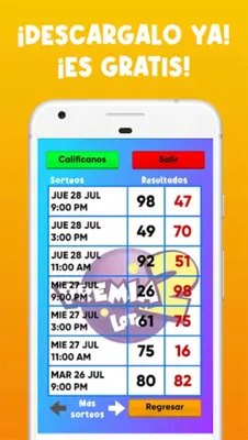 Loto Nicaragua android App screenshot 6