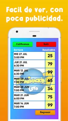 Loto Nicaragua android App screenshot 7